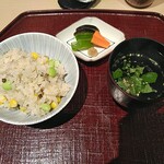 分とく山 - 盛り付けるとこんな感じです。