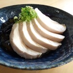 中華ダイニング SCENT - 蒸し鶏と茄子の香味醤油