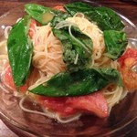 サッチモ - H.26.9.20.夜 トマトのあっさりカッペリーニ 850円