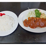 光陽軒 - 料理写真:とんかつ定食(950円)