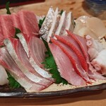 源八 - 刺盛り。