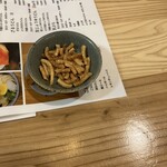 自家製うどん うさ - 味見？おまけでいただきました　ほの甘くて美味しい