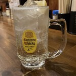 朱楽 - 最後にハイボール一丁✨(///ω///)ﾎﾞｯ✨