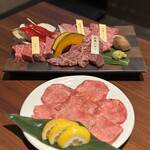 焼肉処 葡萄匠屋 - 特選盛込（Ꭱ）と塩タン