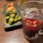 焼肉処 葡萄匠屋 - 赤ハイ