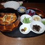 渋谷 松川 東急プラザ渋谷 - 友人の櫃まぶしです。