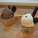 ザ バード ウォッチング カフェ - エゾリスさんとシマエナガさん