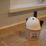 ザ バード ウォッチング カフェ - しまえながアイス　750円