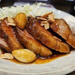 豚屋 鳥山 - 豚定食(とんてき)