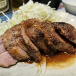 豚屋 鳥山 - 豚定食(味噌焼き)