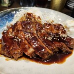 豚屋 鳥山 - 豚定食(味噌焼き)