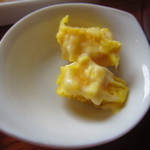 ジャーナルカフェ - ”ヘルシーセット”さつま芋のマヨ和え