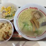 スガキヤ - '25/07/09 ラーメンＡセット（税込820円）