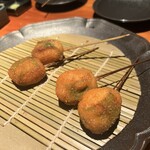 串揚げ 銀ノ鯱 - 鯱コース　鮪の大葉巻き