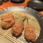 串揚げ 銀ノ鯱 - 鯱コース　厚揚げ豆腐