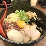 神戸灘八 本店 - ぼっかけまぜそば(スペシャル)