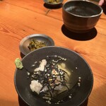串揚げ 銀ノ鯱 - 五穀米の鯛茶漬け