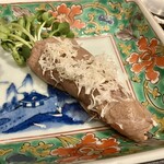 中目黒 若狭 - 〈黒毛和牛のタンとトッカルビ〉　黒毛和牛のタン