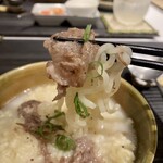 中目黒 若狭 - 選べる〆　〈コムタンラーメン〉　ハーフサイズ