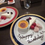 ジュイップ - スイーツ盛り合わせ