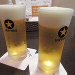 ジュイップ - 生ビールで乾杯