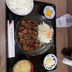 きく亭 - 焼肉定食（ご飯大盛り）