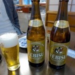 藤二郎 - ２本目のエビスビールが！