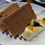 カフェバール・ジハン - シフォンケーキ（ケーキセット）