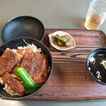 栄楽 - ソースカツ丼御開帳