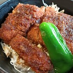 栄楽 - ソースカツ丼アップ