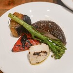 三和 - 季節の焼き野菜の盛り合わせ