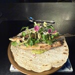 Alternative - 2皿目鮎のタコス