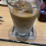 文明堂カフェ - アイスカフェオレ