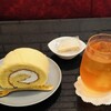 ニシキヤ洋菓子店 - ロールケーキとアイスティーと焼き菓子！