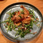 ふじかけ - 華やかに美味しい柔らか殻付き海老の唐揚げ