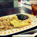 ビオレ - 焼きめしセットＣ（ランチパスポートで780円→500円）