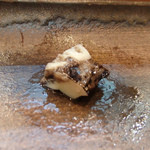 寿司栄 - アワビのエンペラ