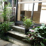 ののカフェ - 中庭 ののカフェ 2014/9/21