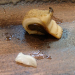 寿司栄 - アワビの肝巻