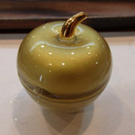 寿司栄 - 卵の流しものの器。アップル♪