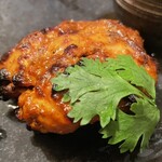 インド料理 想いの木 - タンドリーチキンのアップ