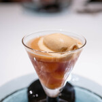 レストラン オオツ - 2025.7 山形産紅秀峰（さくらんぼ）パフェ