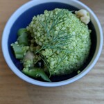 OCTAVAR - 京都産地どりとクスクスのタブレ　塩こうじと抹茶風味