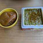 OCTAVAR - 宇治田原産かぶせ茶のブリュレ、青谷梅林産 城州白の梅