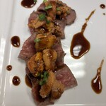 むらこし - 牛肉の雲丹乗せ