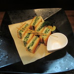 零 - 海老真丈の磯の香りのパン挟み揚げ