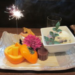 零 - デザート盛合せ