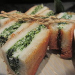 零 - 海老真丈の磯の香りのパン挟み揚げアップ