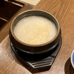 和牛焼肉成城大臣 - 天国コース、コムタンスープ2人分