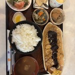 デン - 日替わりランチ　味噌カツ定食　880円